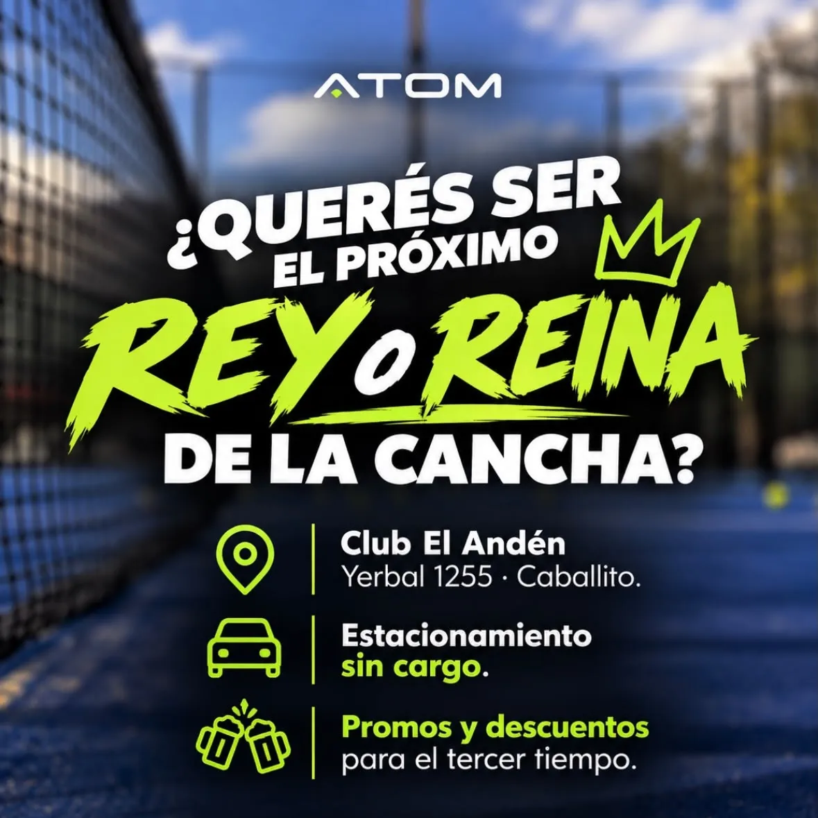 Cancha Abierta - Rey y Reyna de la cancha